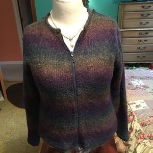 Dressbarn Zip-Up Sweater